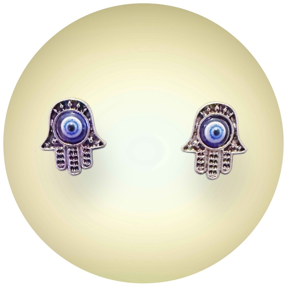 BOGO Hamsa Evil Eye Studs